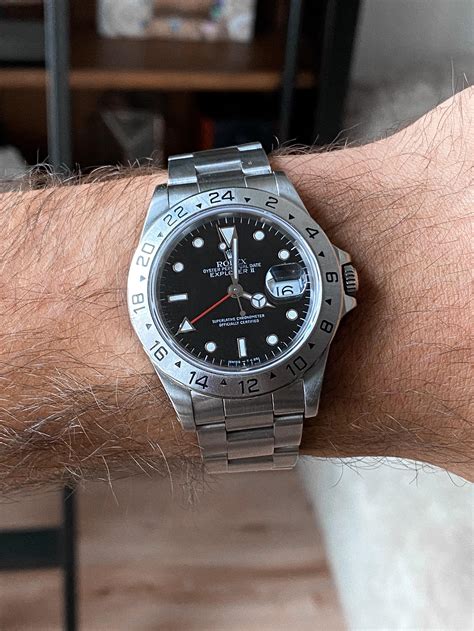 Rolex explorer 2 16570 black